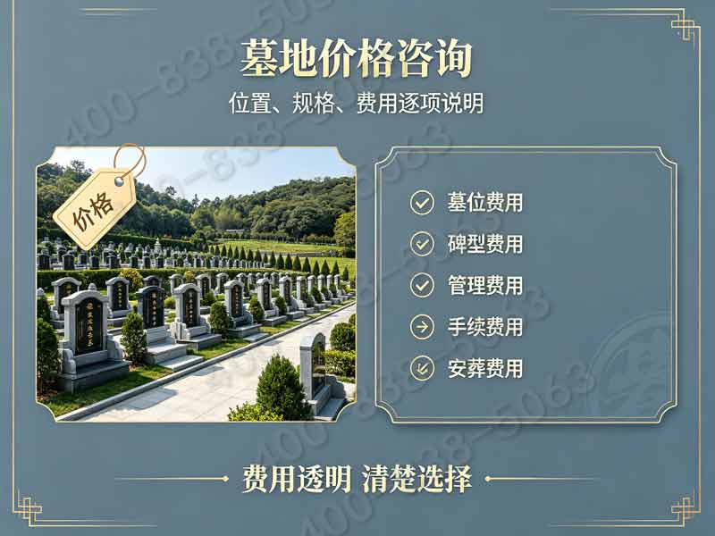 金山陵园高地观景墓碑底价透明，园区保洁无忧，更赠一年服务！